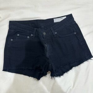 Black Rag & Bone denim shorts - size 26